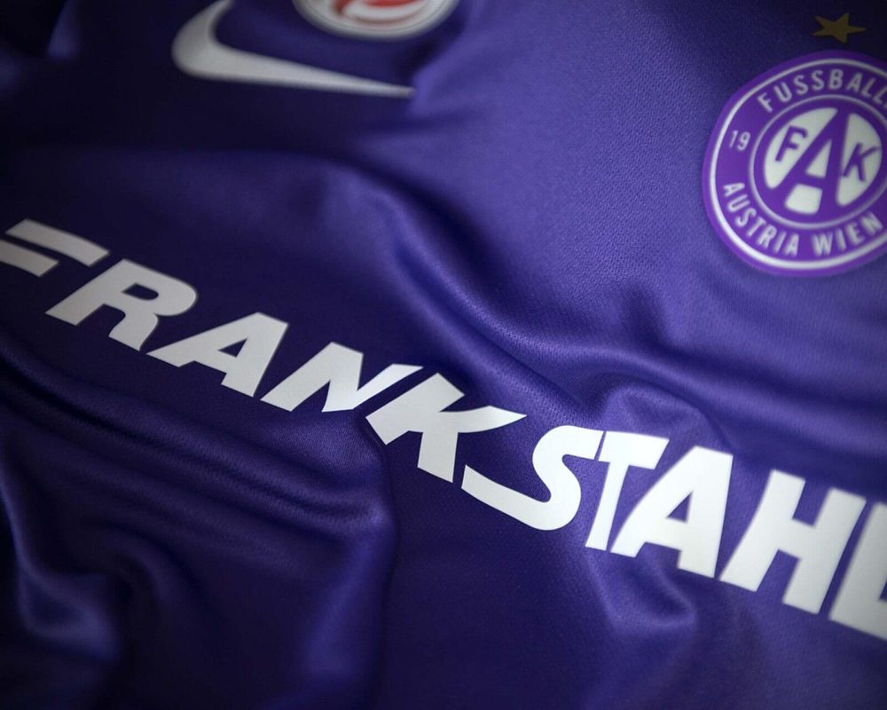 FK Austria Wien Werbemöglichkeiten Trikot FK Austria Wien Werbemöglichkeiten Trikot